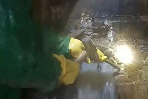漳州消防水池堵漏施工视频